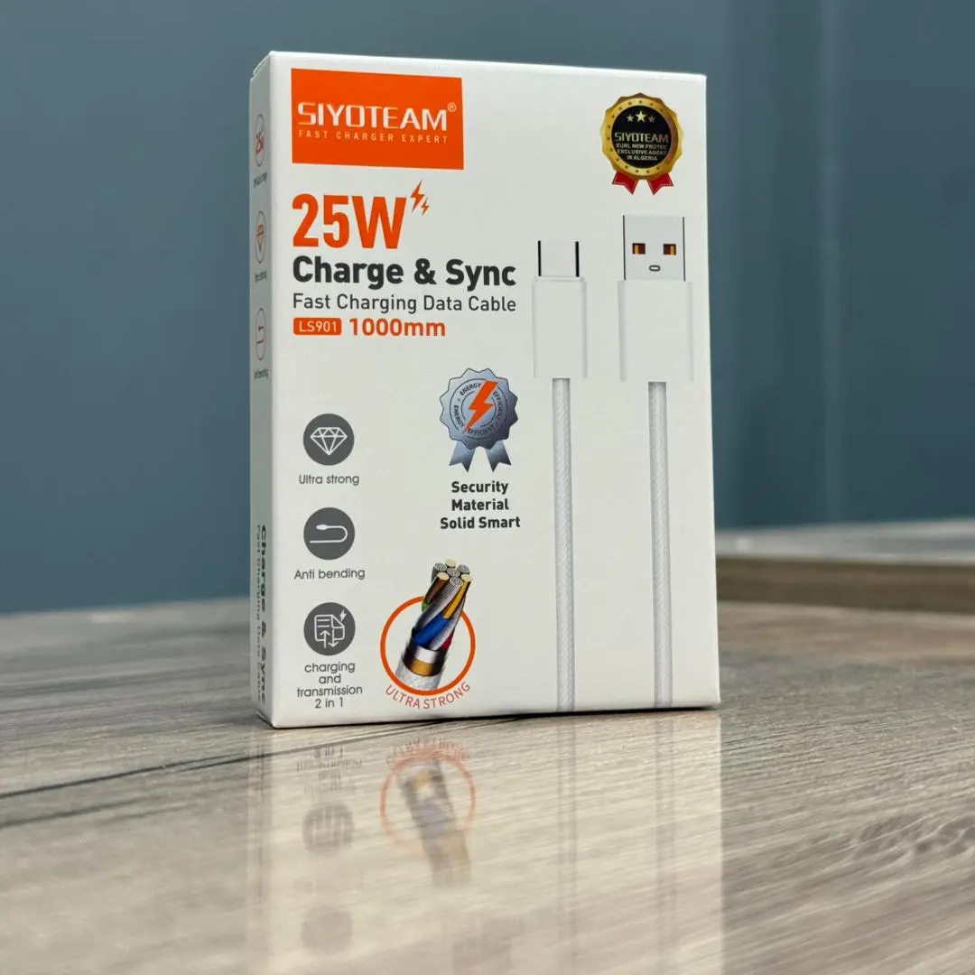 CABLE LS901 LDNIO SIYOTEAM USB TO TYPE C 25W